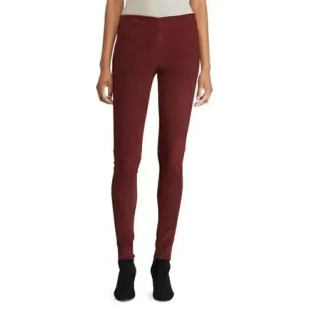 NWT - Polo by Ralph Lauren Suede Leather Skinny Leggings Pants